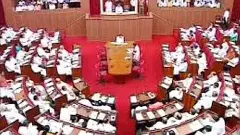 Two BJP MLAs suspended from Odisha assembly for throwing pulses at Speaker