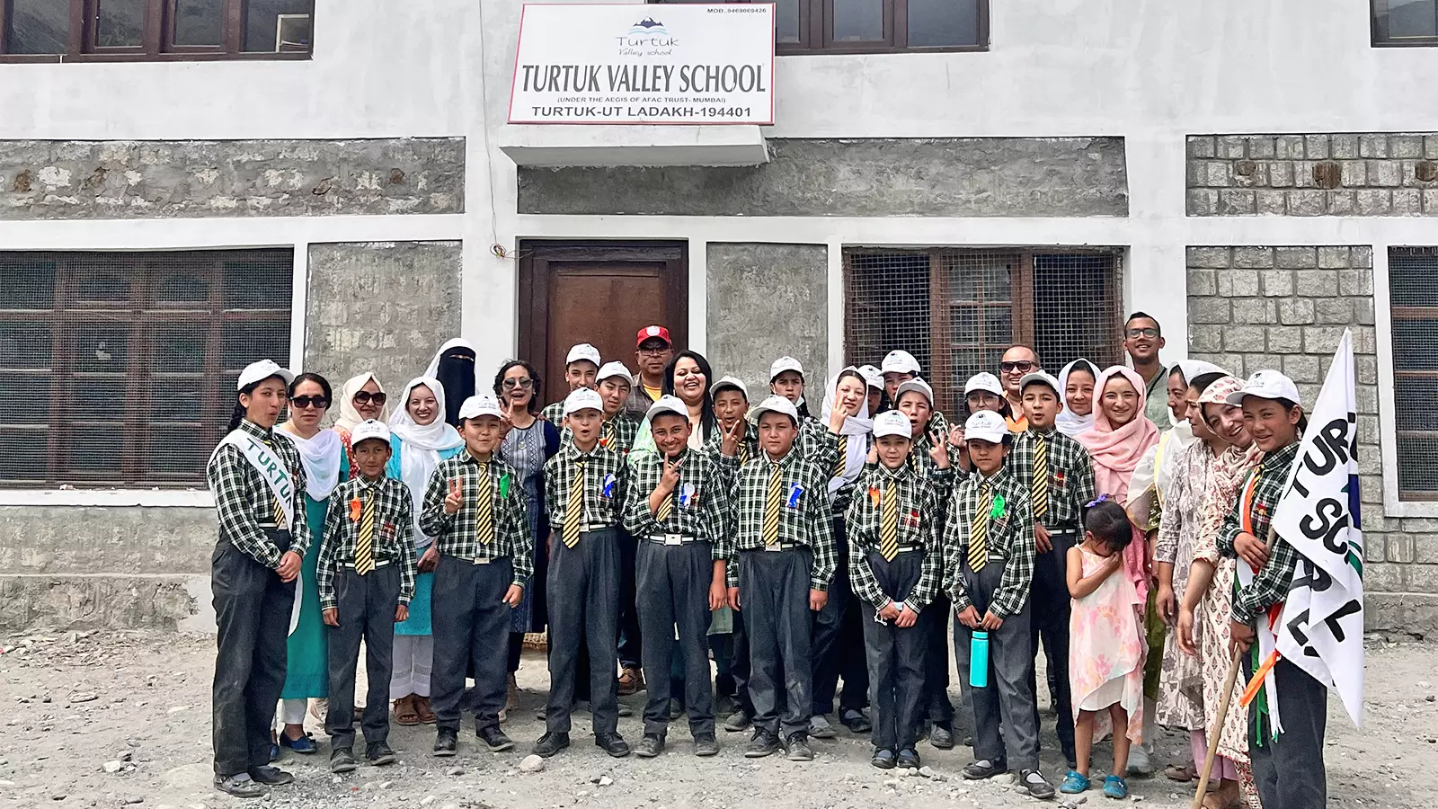 Turtuk Valley School is helping widen the exposure of children. 