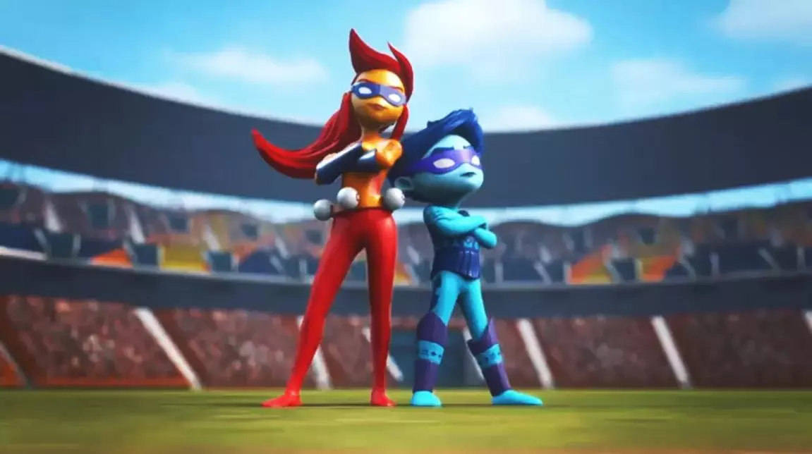 ICC World Cup 2023 mascots Blaze and Tonk