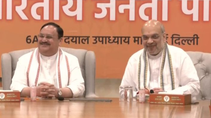 Amit shah and JP nadda