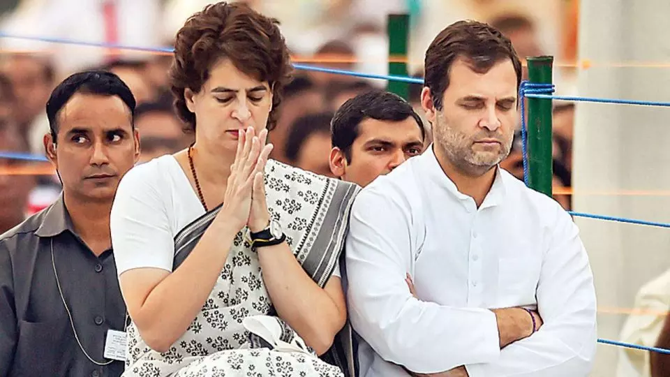 Rahul Gandhi, Priyanka Gandhi,