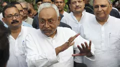 Bihar: Nitish turns up at Raj Bhavan high tea on Republic Day, Tejashwi skips