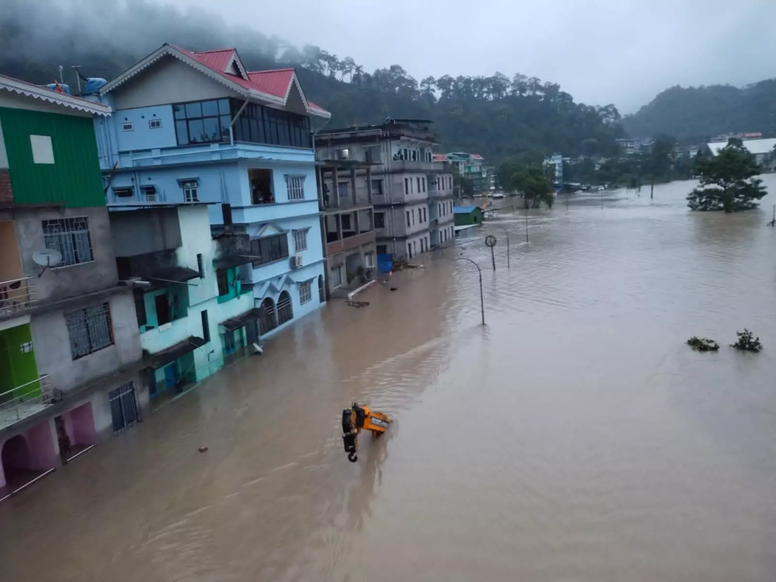 Sikkim, flash flood