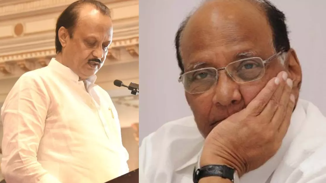 Sharad Pawar, Ajit Pawar, EC, party name and symbol Maharashtra