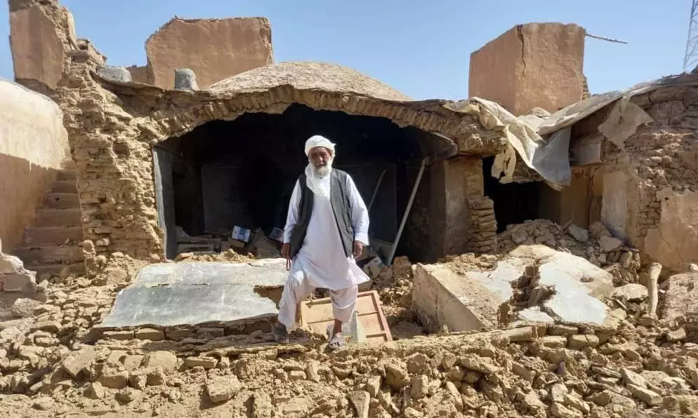 15 dead, 40 hurt as strong quake jolts Afghanistan; many buried under rubble