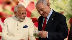 Prime Minister Narendra Modi with his Israeli counterpart Benjamin Netanyahu