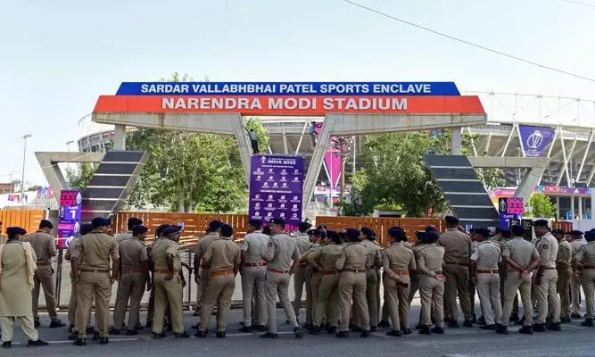 World Cup 2023: India-Pak match: Ahmedabad under security blanket