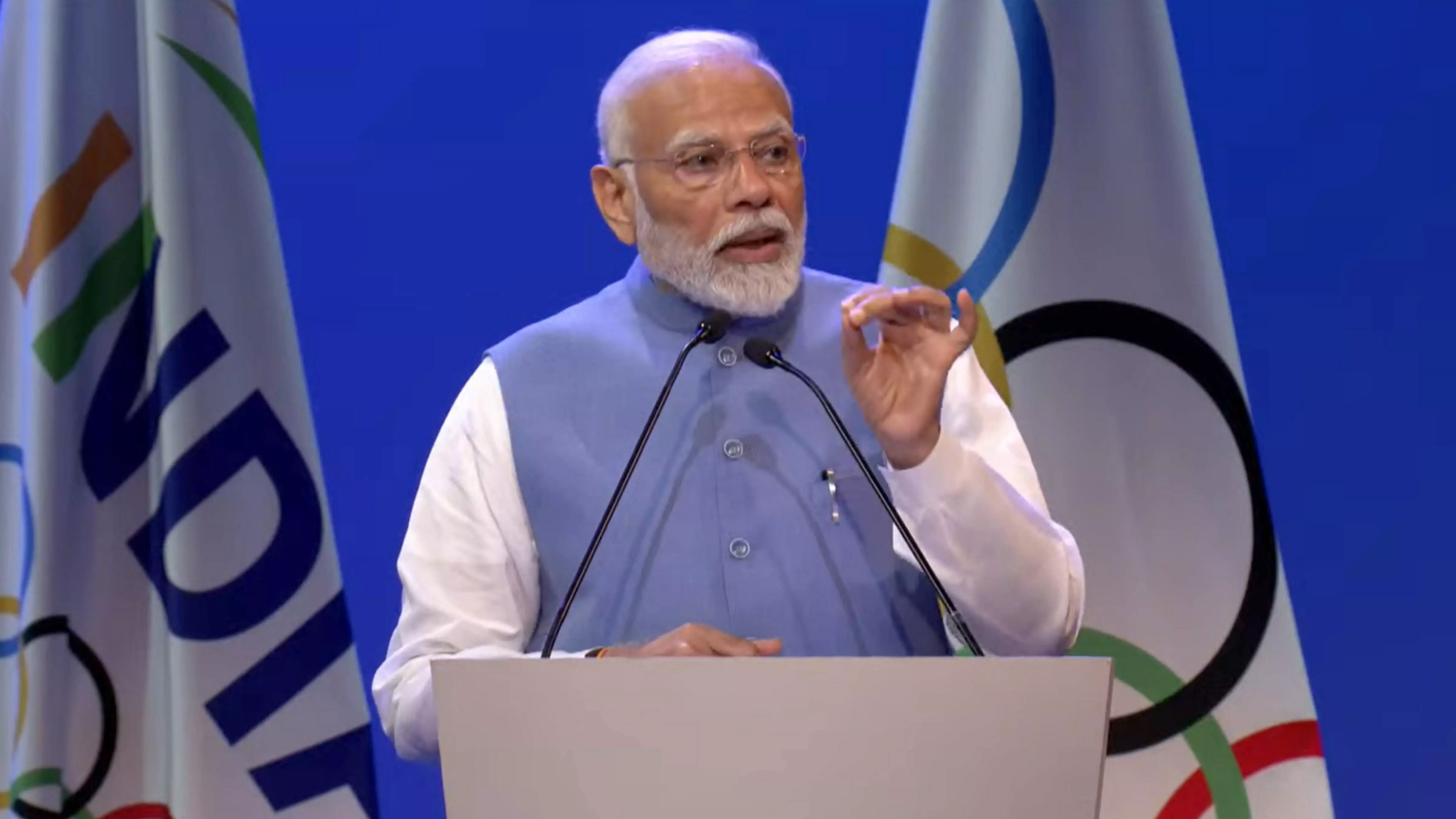 Narendra Modi, IOC session, International Olympic Committee