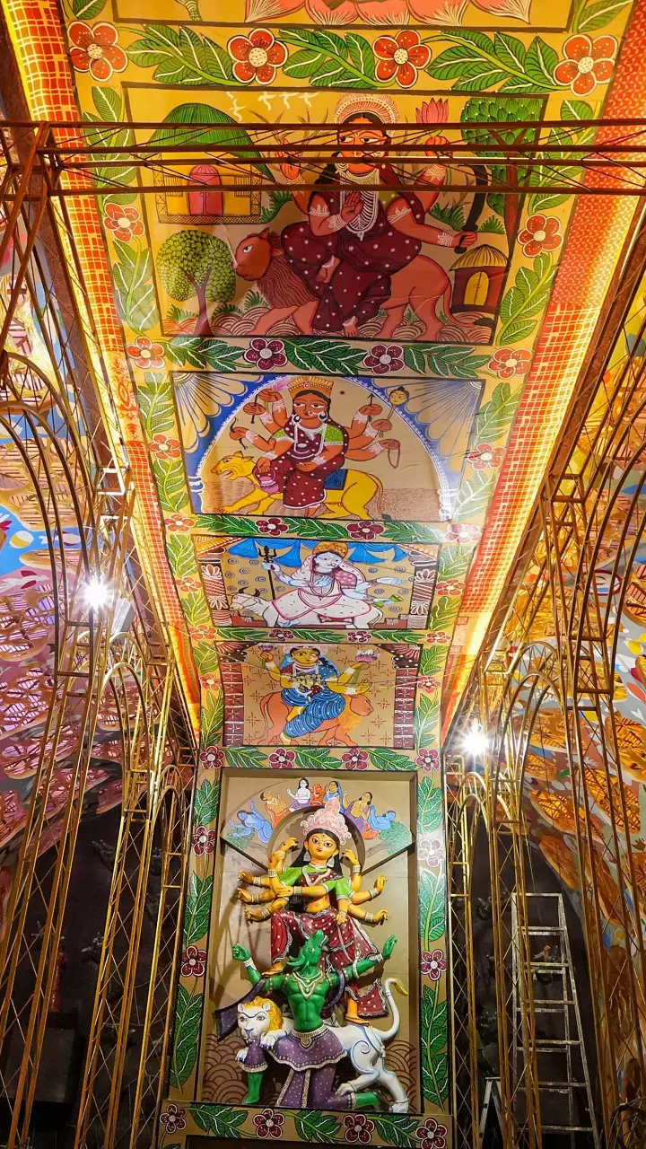 Colour and camaraderie: Kolkata all set for Durga Puja