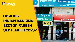 How did Indian banking sector fare in September 2023?