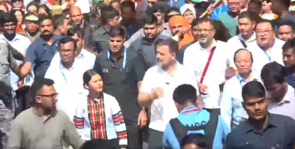 Rahul in Mizoram on two-day visit to campaign for Congress candidates