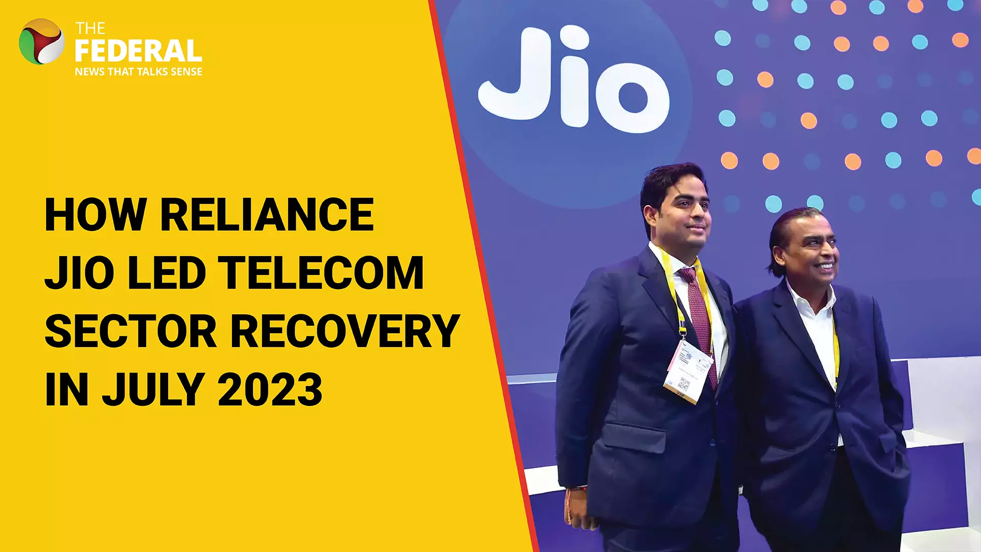 How Reliance Jio led telecom sector recovery in July 2023
