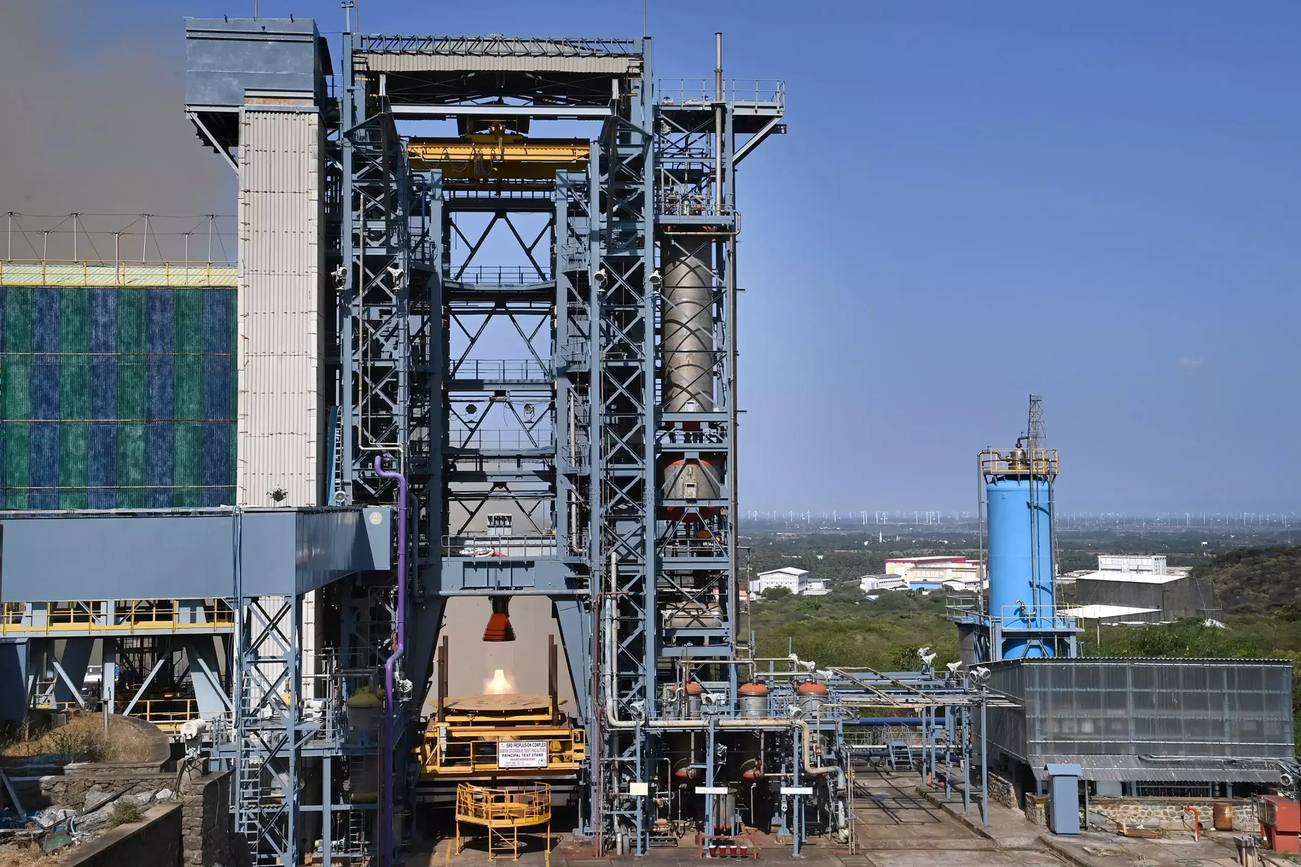 Gaganyaan, L110-G Vikas Engine test Gaganyaan, L110-G Vikas Engine test
