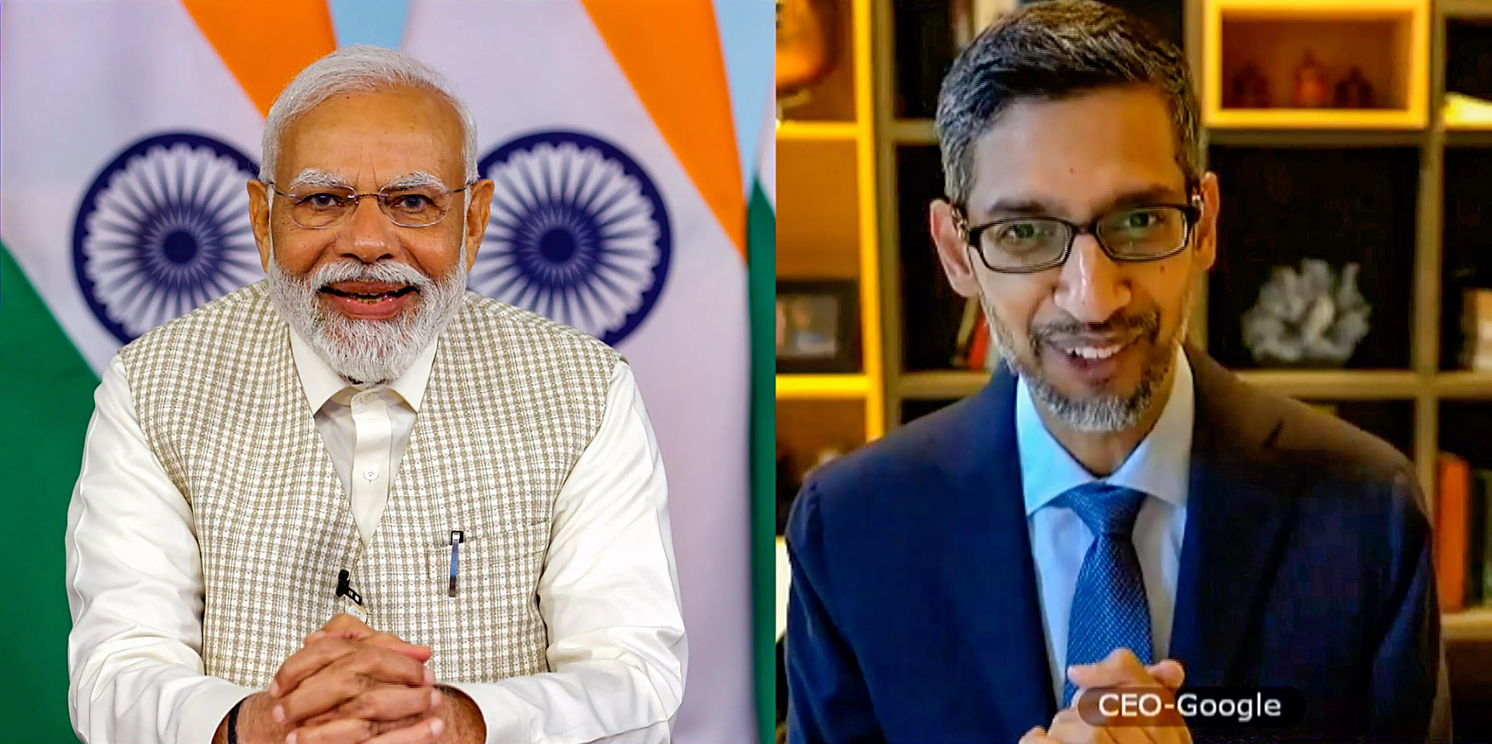 PM Modi holds virtual meet with Google CEO Pichai on firm’s India plans