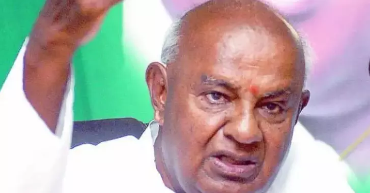 Will Congress tolerate you becoming PM? Devegowda questions Kharge