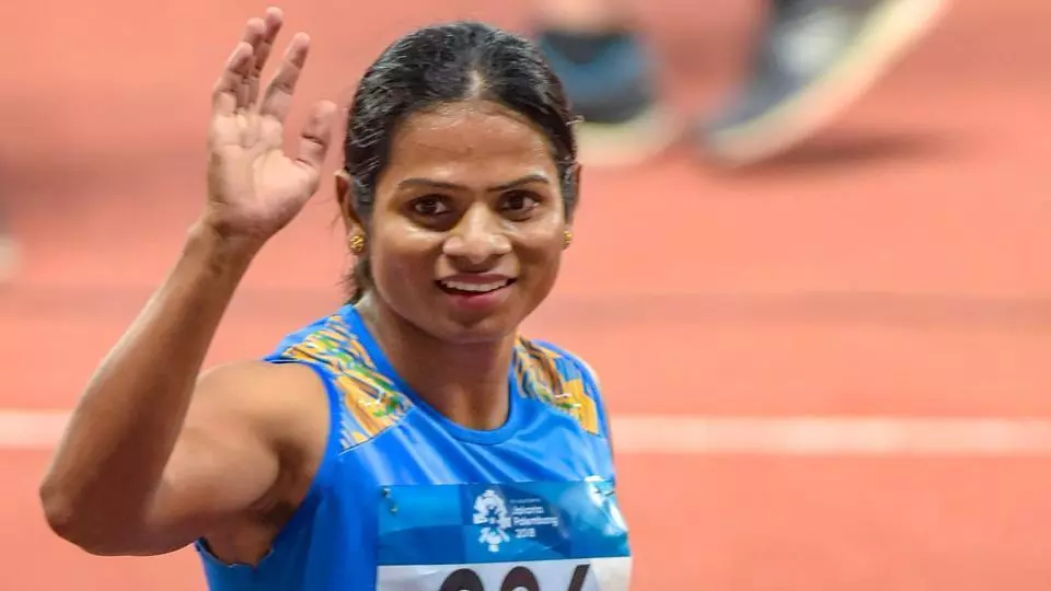 Dutee Chand, national record, 100m event, World Athletics Championships, Asian Athletics Championships,