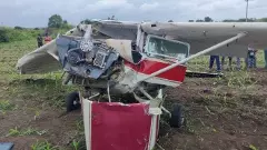 Training aircraft crashes near village in Pune district