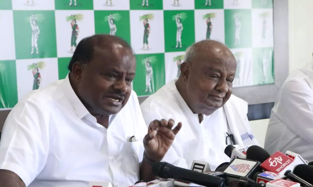 HD Kumaraswamy, HD Deve Gowda, GT Deve Gowda