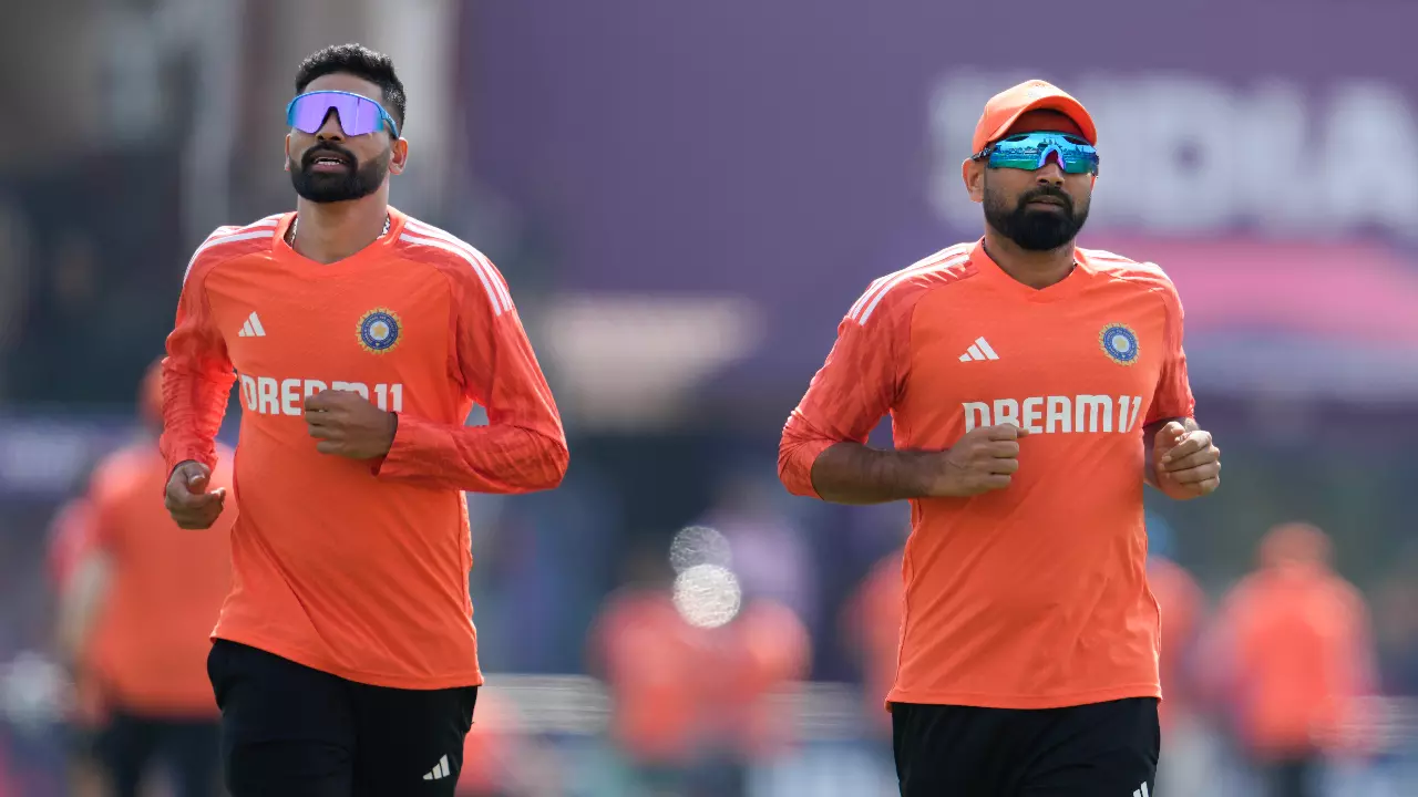 Mohammed Siraj and Mohammed Shami