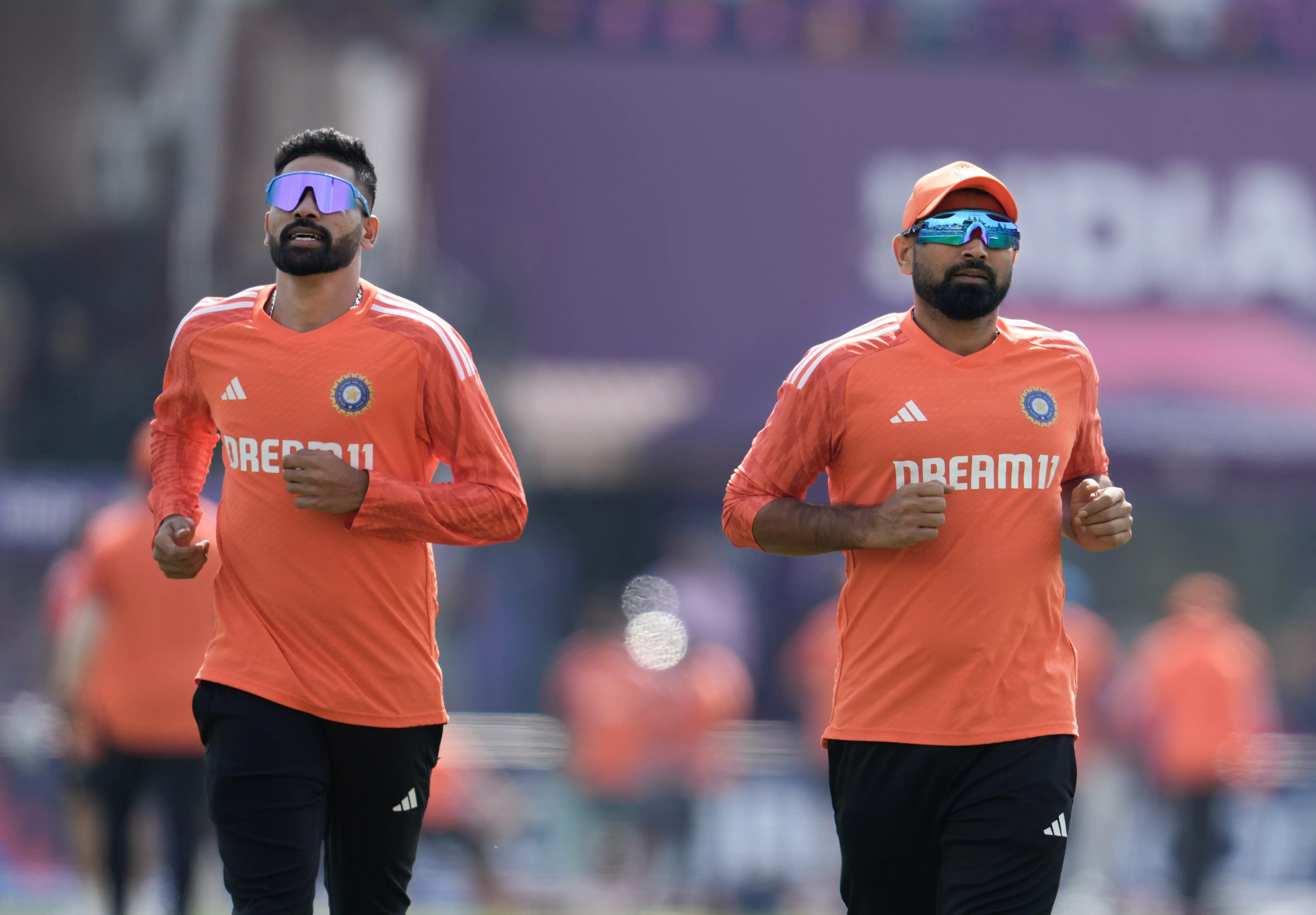 Mohammed Siraj and Mohammed Shami