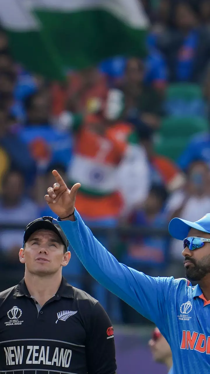 Photos: India vs New Zealand World Cup match