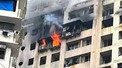 Mumbai: Two killed, three injured after fire breaks out in residential building