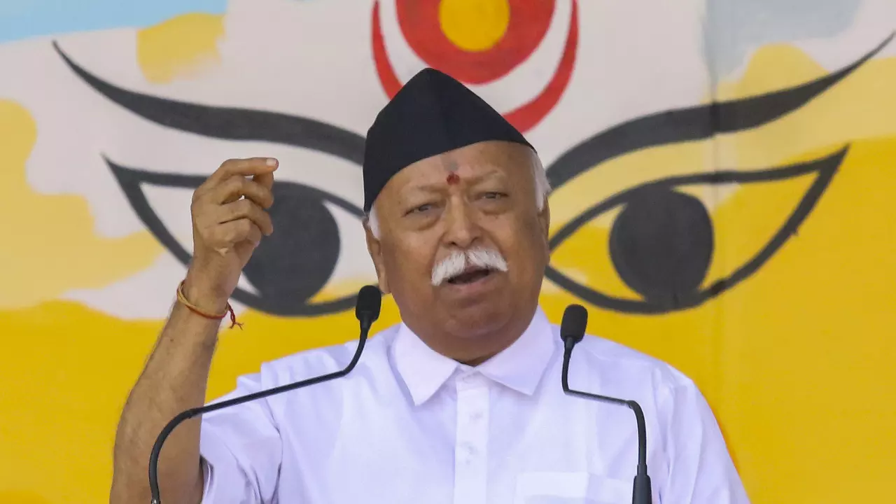 Mohan Bhagwat Calls For Unity, Non-Violence And Harmony