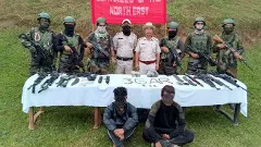 Manipur, police, arrested cadres of CKLA group