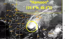 Odisha, Hamoon cyclone