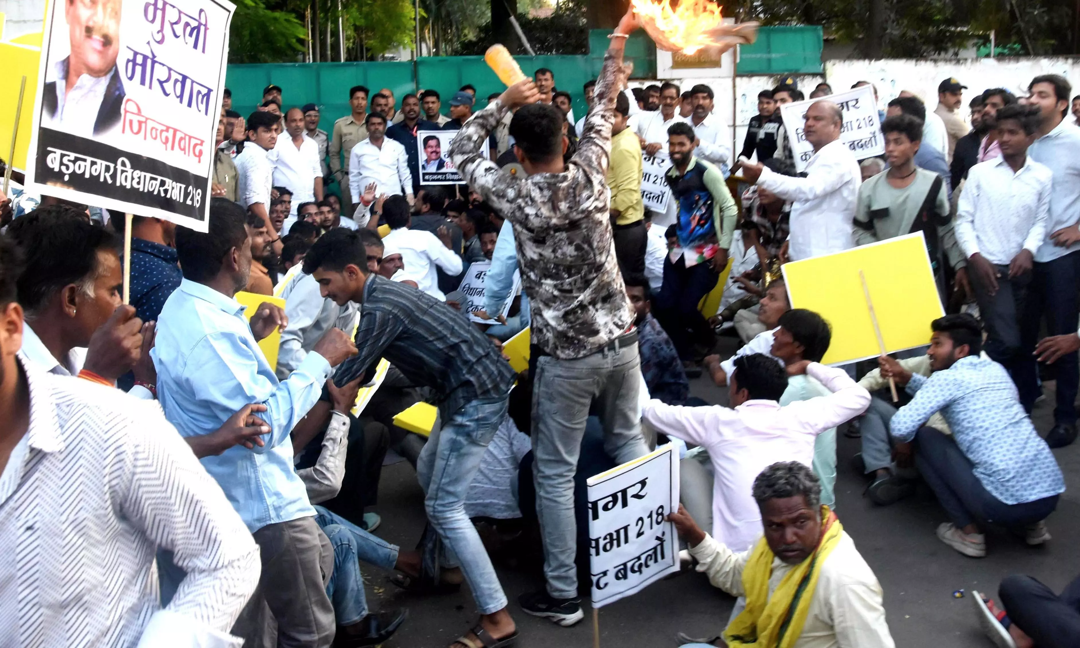 MP elections: Protests force Congress to change candidates in four seats