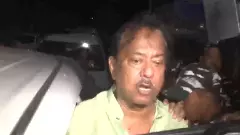 CPI(M) cadre protest  outside ration shops in Kolkata after ministers arrest