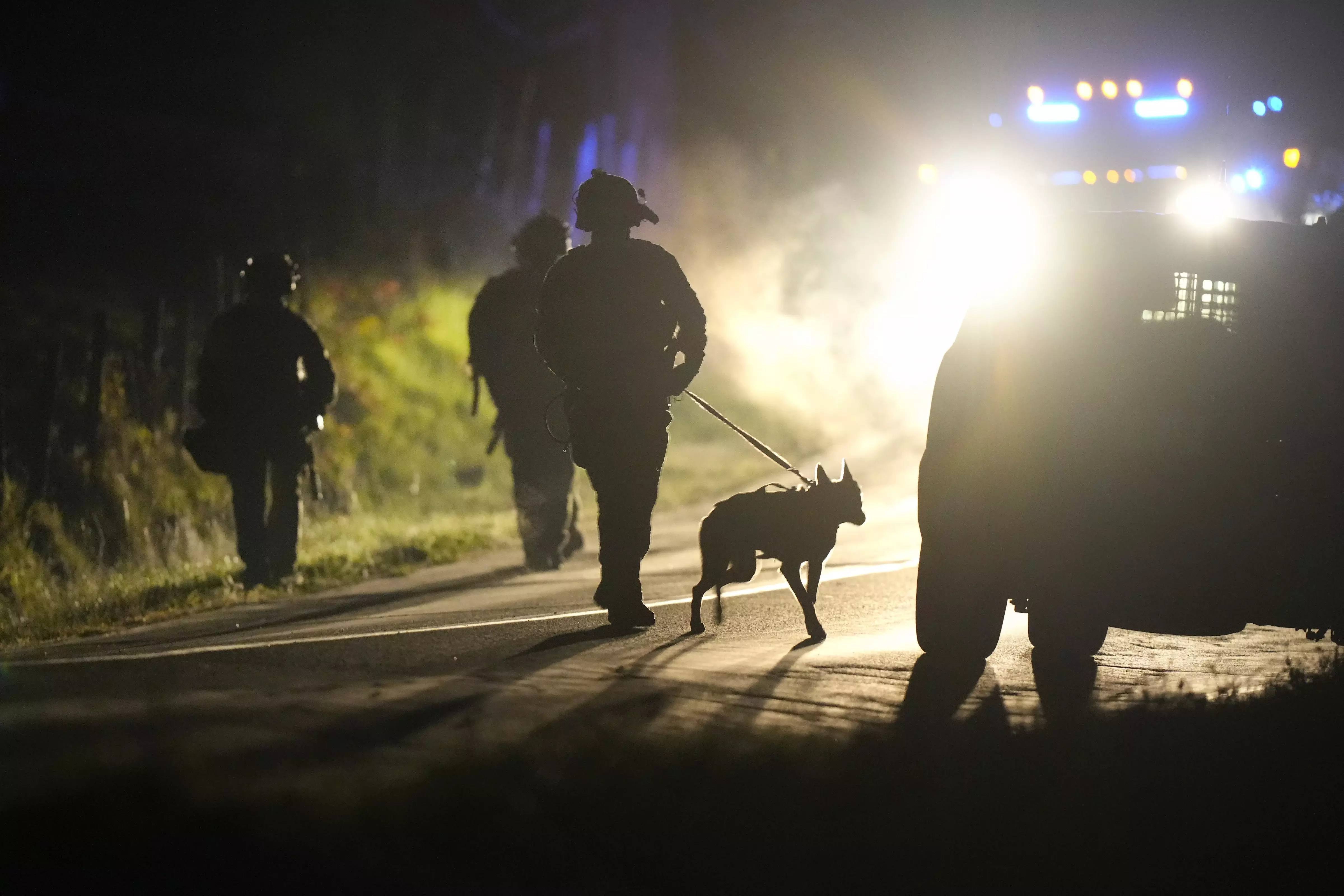 Maine shootings: Amid massive search for suspect, residents remain behind locked doors