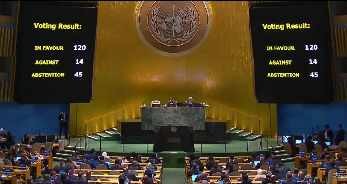 United Nations resolution on Gaza ceasefire