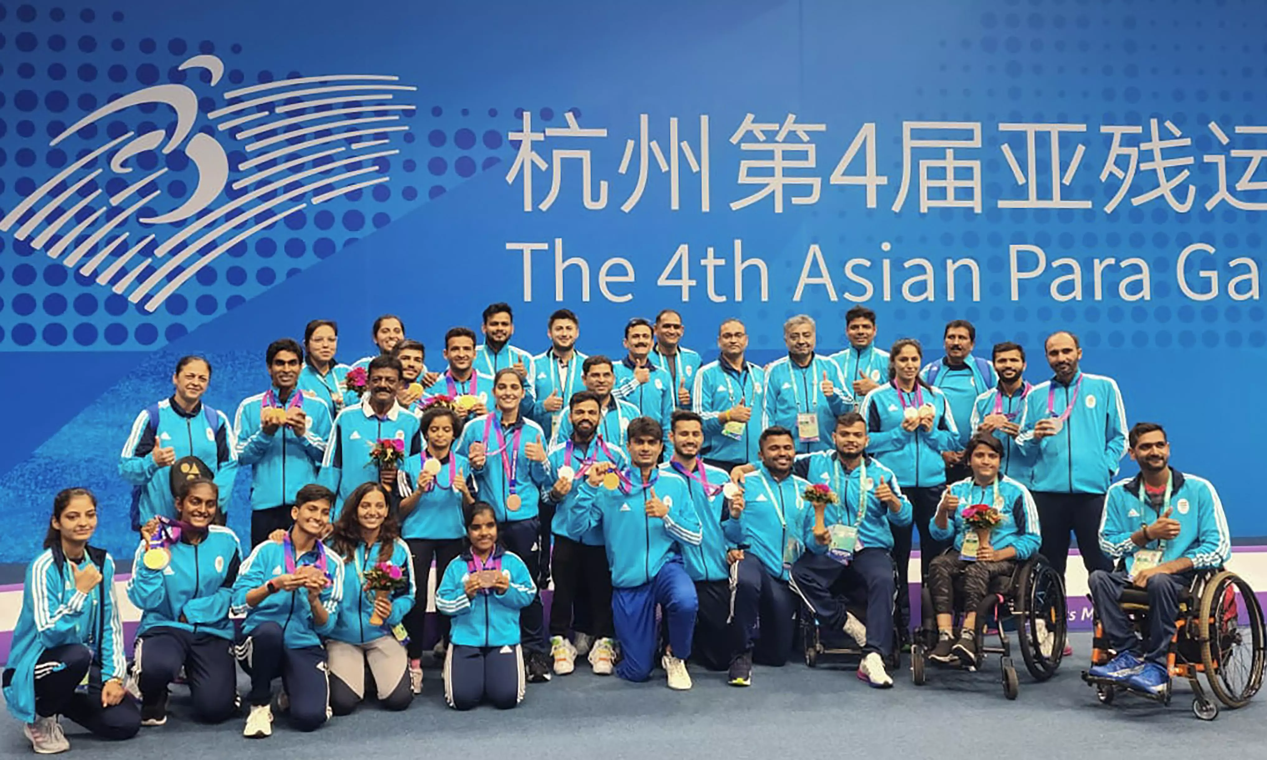 Indian para athletes bag 111 medals in Hangzhou Asian Para Games, create history