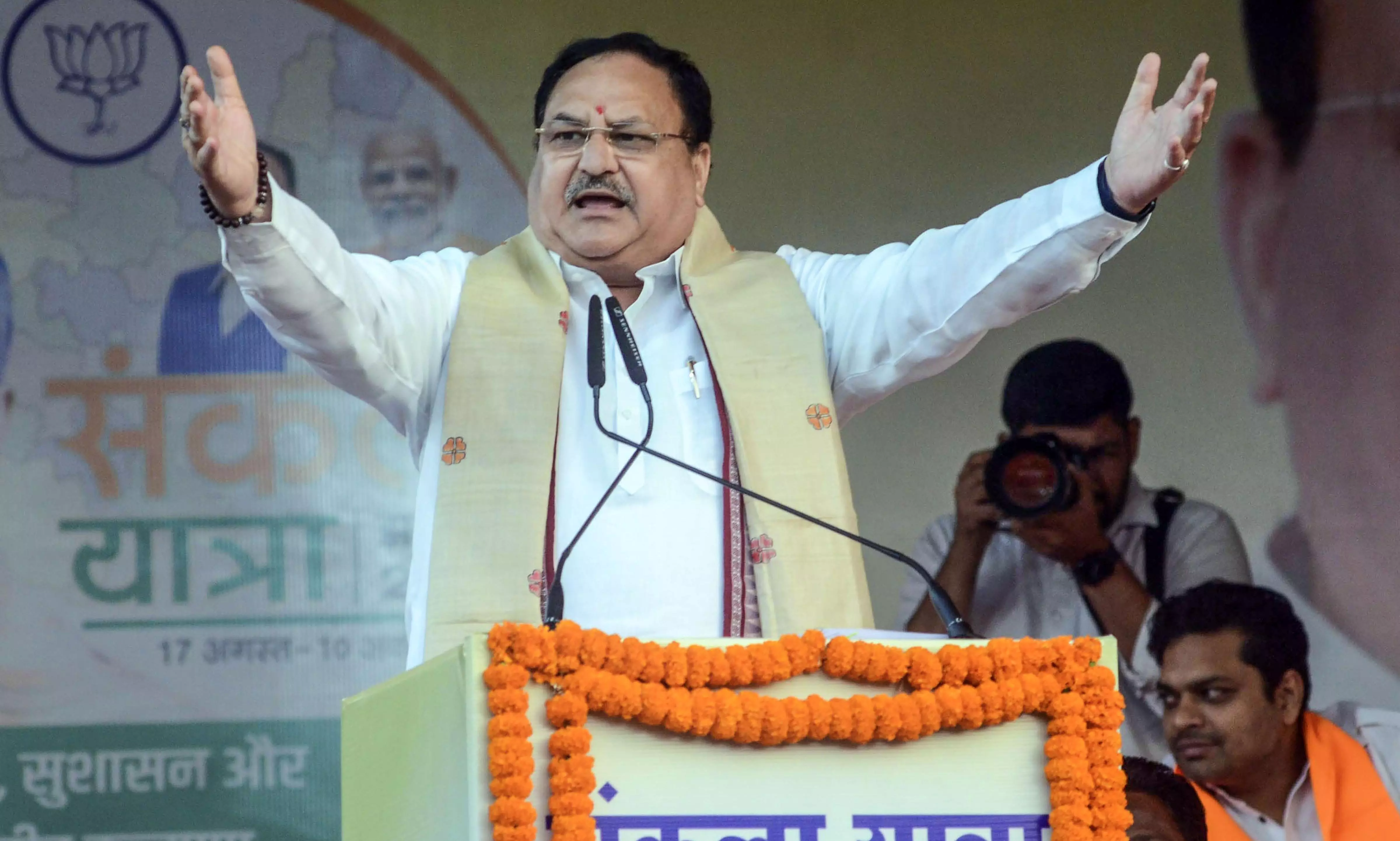 Chhattisgarh polls: Baghels corrupt govt doesnt have right to remain in power, says Nadda