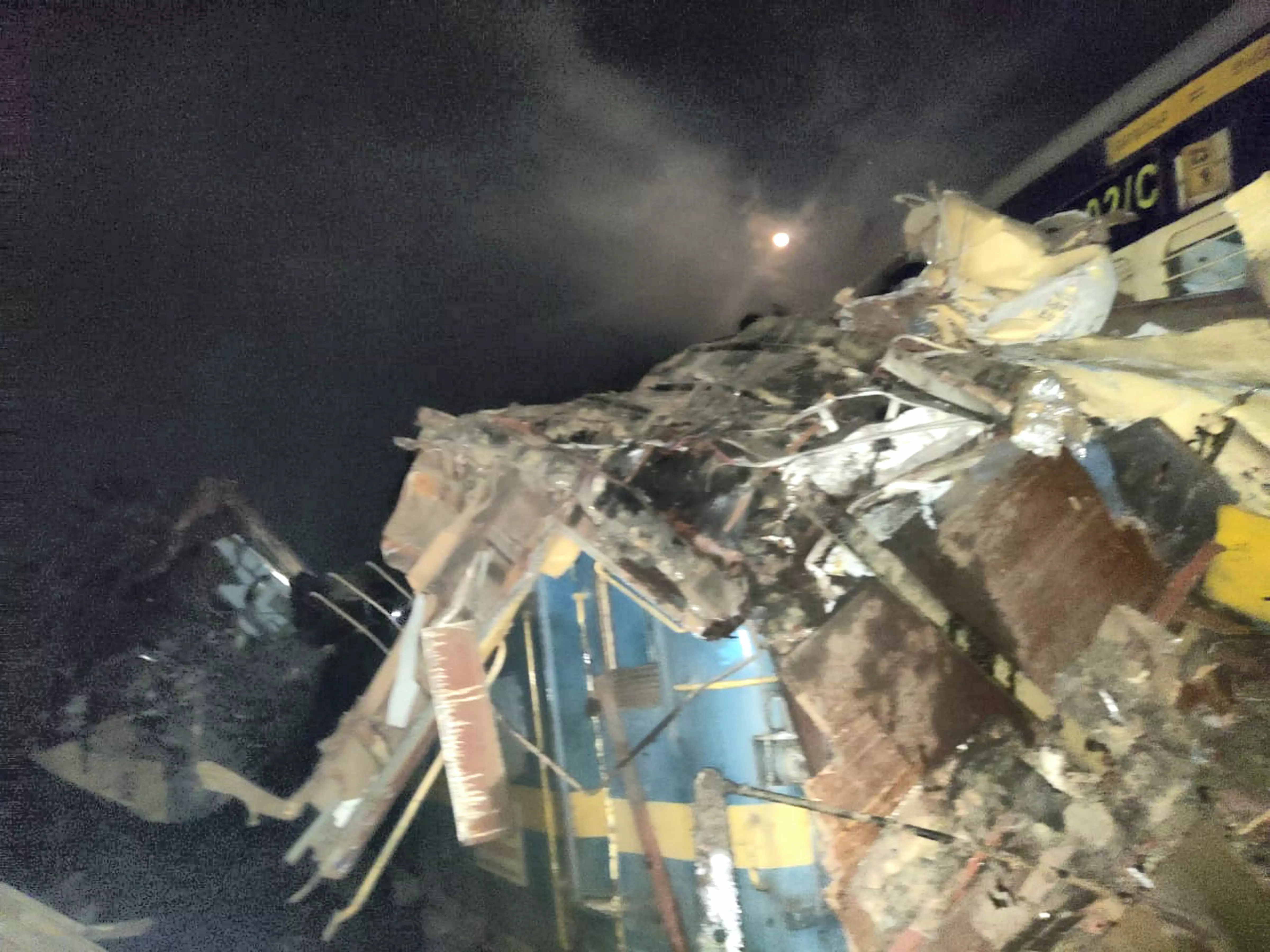 AP train accident: 8 killed, 25 injured as two trains collide