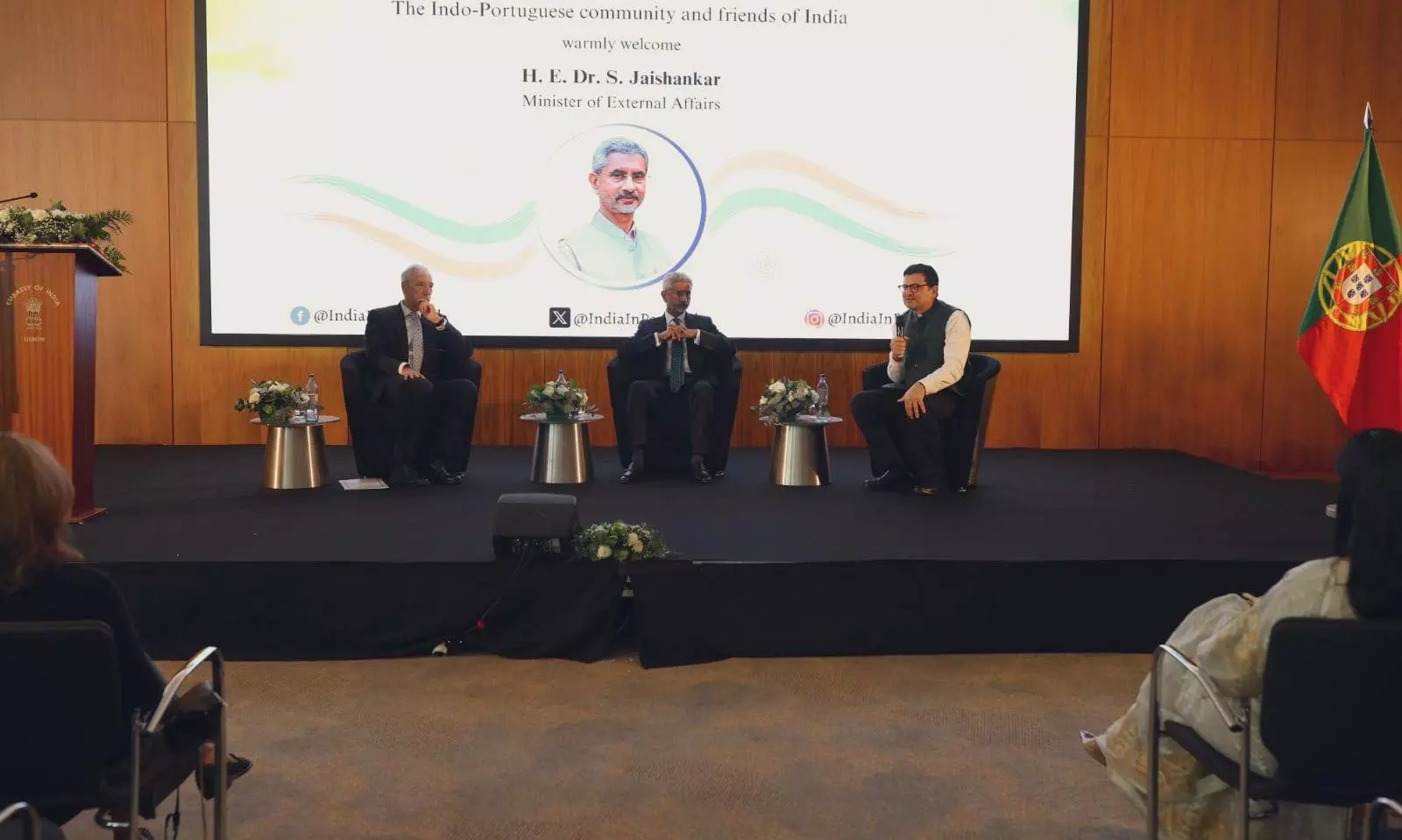 EAM Jaishankar stresses on direct air connectivity between India and Portugal to boost ties