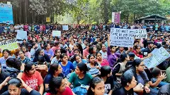 IIT-BHU, Varanasi, students protest against assault on student