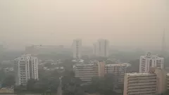 Delhi, air pollution, smoky haze