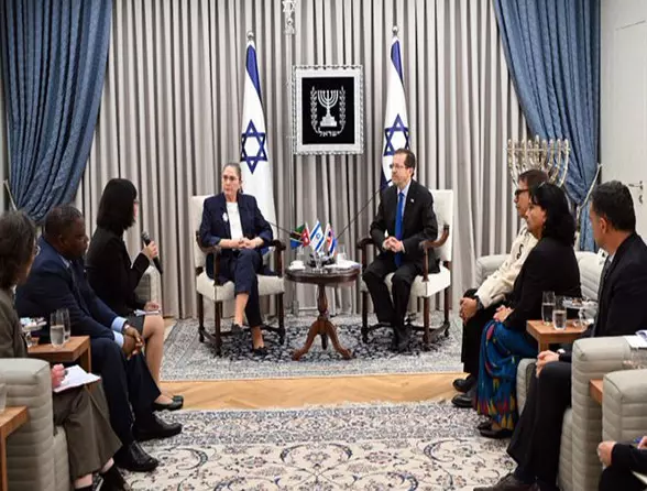 Israel President meets envoys of countries whose residents were taken hostage by Hamas