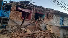 Houses damaged in the 6.4-magnitude earthquake at Nepals Jajarkot on November 4 | PTI