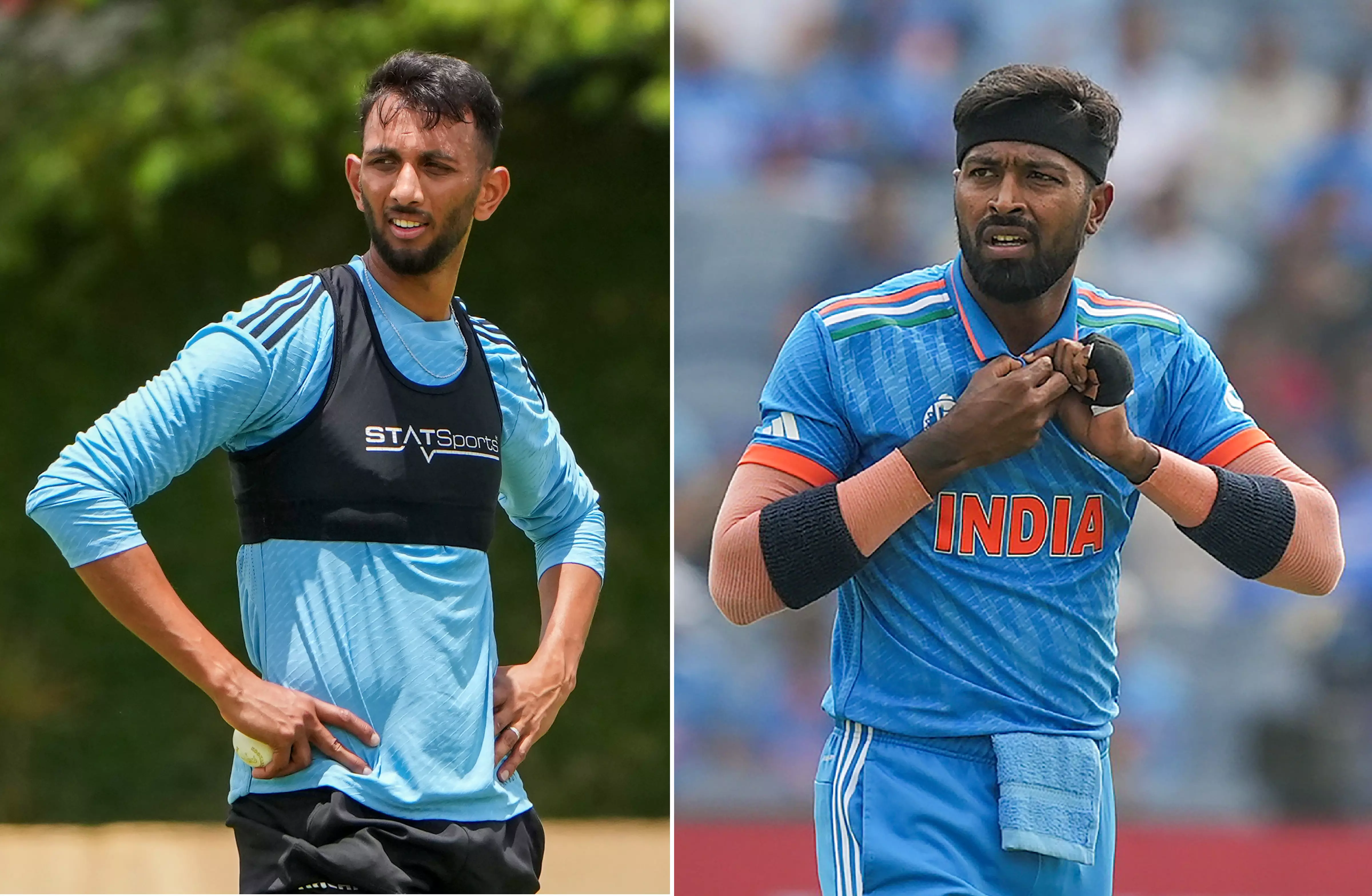 Prasidh Krishna, Hardik Pandya, ICC World Cup 2023