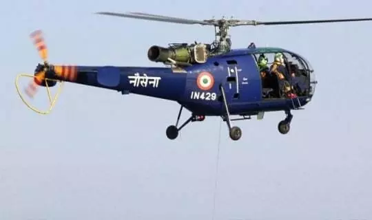 Defence personnel use helicopter to rescue stranded train passengers in TN