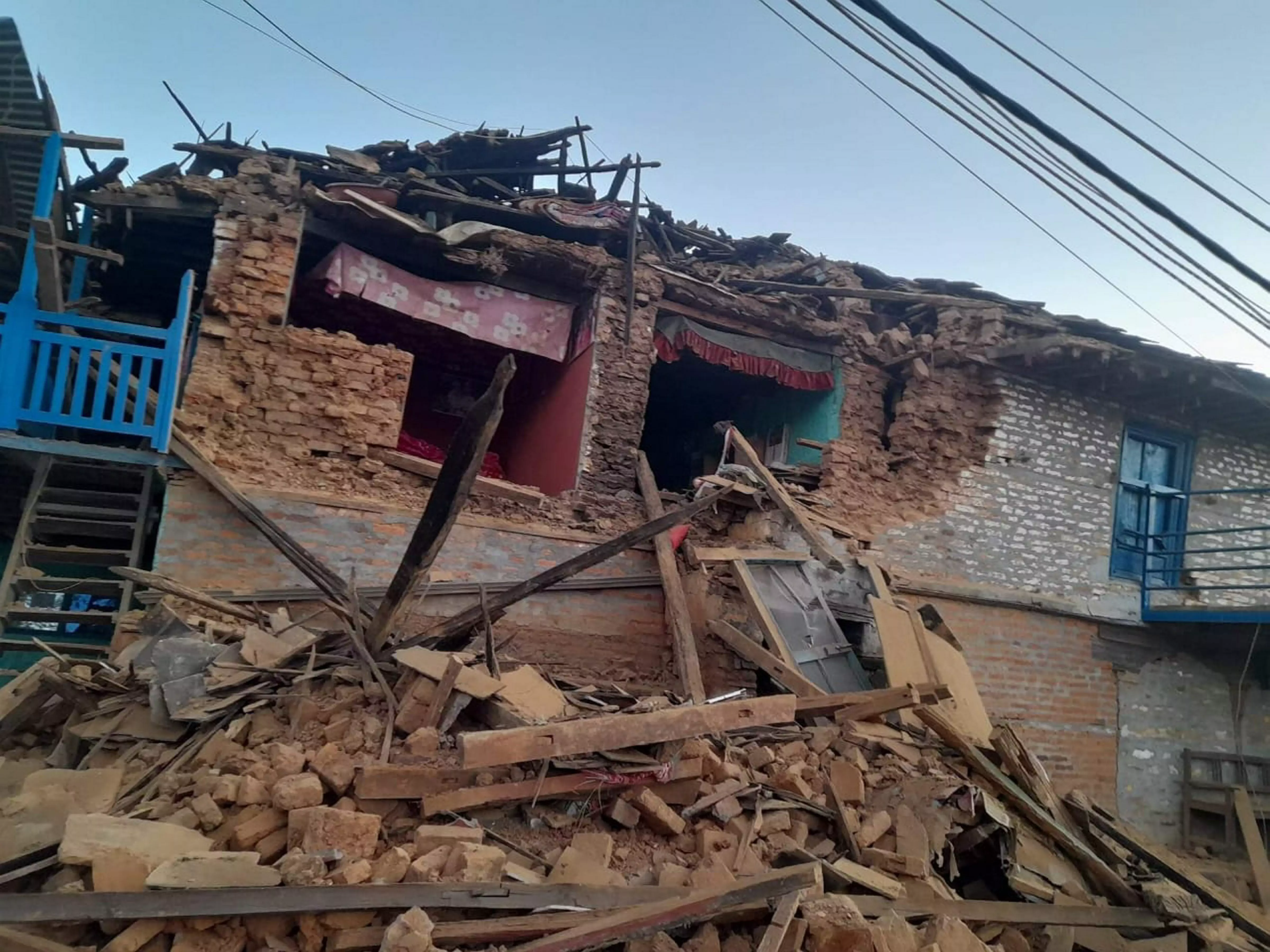 Houses damaged in the 6.4-magnitude earthquake at Nepals Jajarkot on November 4 | PTI