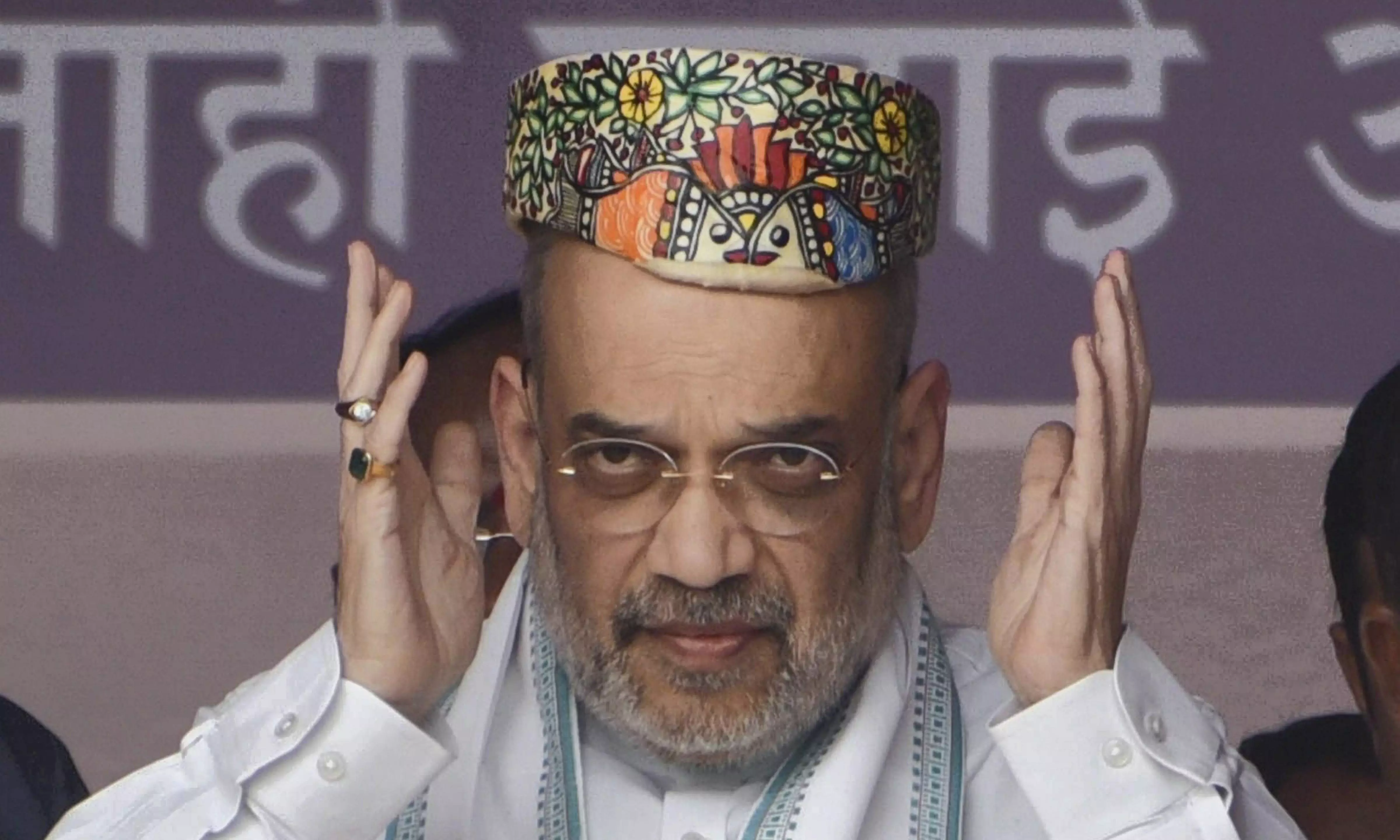 Shah alleges deliberate inflation of Muslim and Yadav population in Bihar caste survey