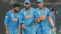 Ravindra Jadeja, Virat Kohli and Shubman Gill