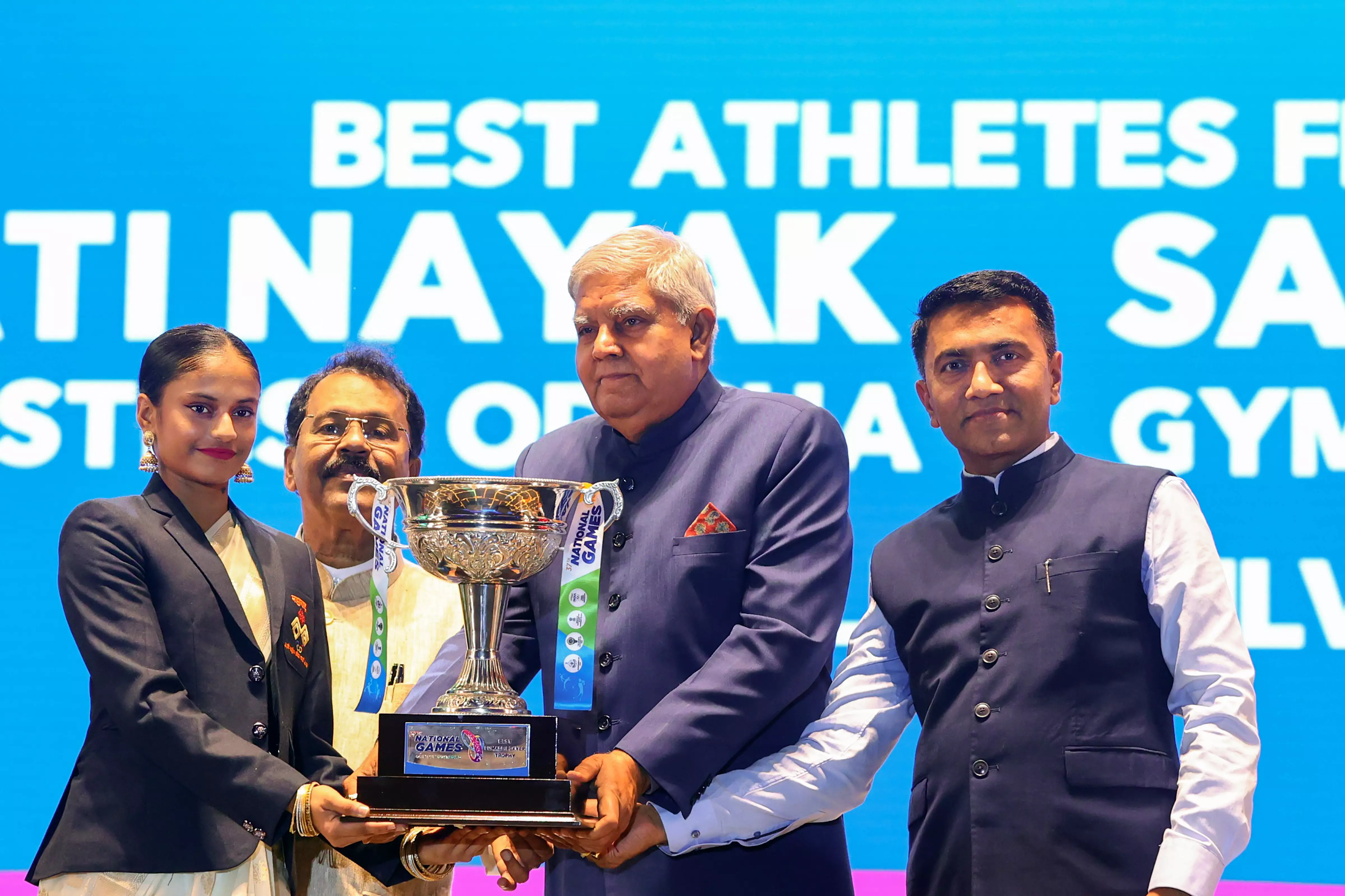 Jagdeep Dhankhar, National Games in Goa, Pramod Sawant