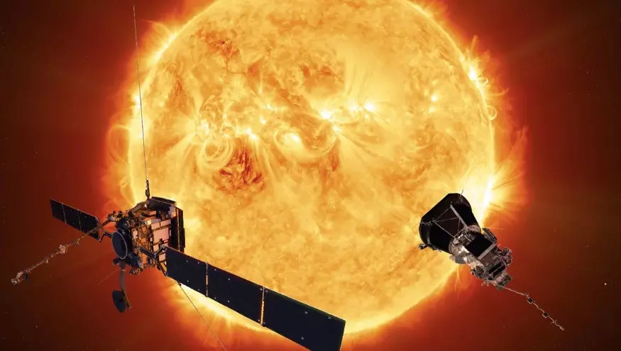 Illustration of Parker Solar Probe approaching the Sun. Photo: NASA