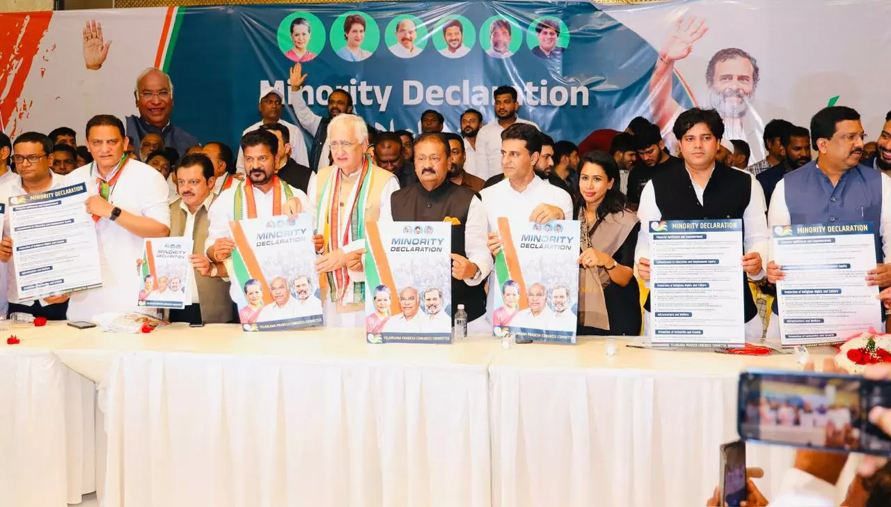 Telangana Congress, Minority Declaration, Assembly polls 2023