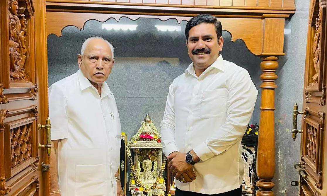 BSY surprised at Vijayendras appointment as Ktaka BJP chief; says never asked party for it